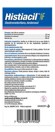 Histiacil Nf Jarabe Adulto Frasco Con 150 Ml