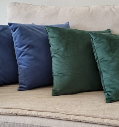 Almohadon Pana Sintetica Antimancha 40 X 40 Lavable
