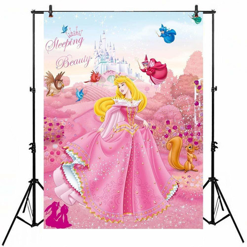   Sleeping Beauty Backdrop For Birthday Party 5x7  Flow...