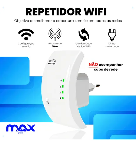 Repetidor wifi alto alcance new arrivals