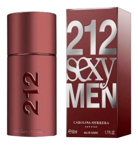 Carolina Herrera 212 Sexy Men Original Edt 50 ml Hombre 3c