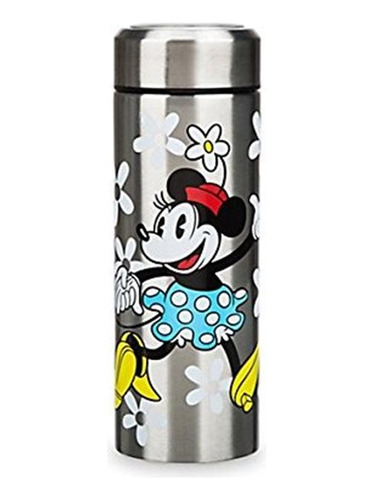 Botella De Mickey Y Minnie Mouse Agua Del Acero Inoxidable