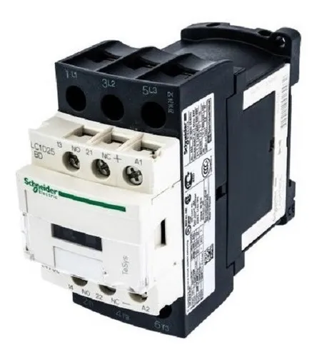 comprar Contactor 3 Polos,  Ac3, 25a 1na+1nc, 220vca Lc1d25m7