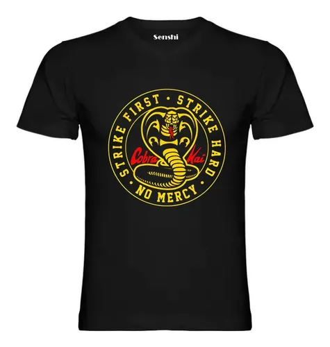 Poleras negras estampadas sales