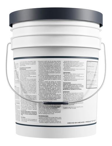 Emboquillador Epóxico Epoxycrest 2020 Terracota Cubeta 10 Kg