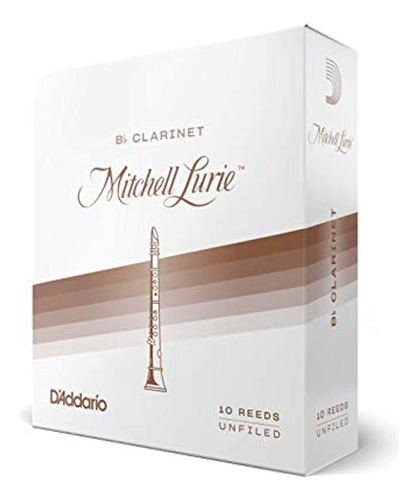 Daddario Woodwinds Mitchell Lurie Cañas Para Clarinete En S