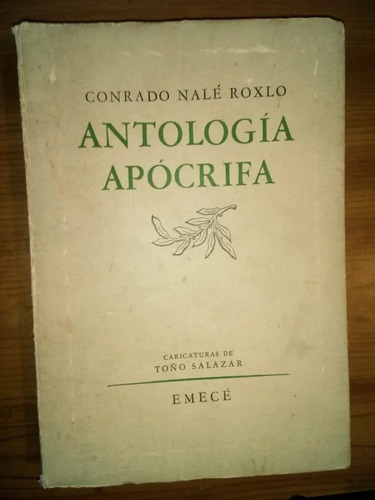 Libro Antología Apócrifa Conrado Nalé Roxlo