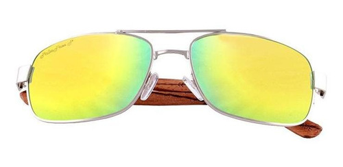 Gafas Con Tecnología Japonesa, Mxinp-004, Gold, Polarizado+ Lente Dorado