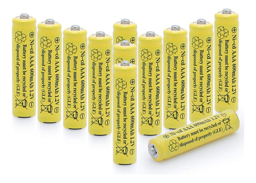 Qblpower 1.2v Aaa Nicd 600mah Triple A Batera Recargable Par