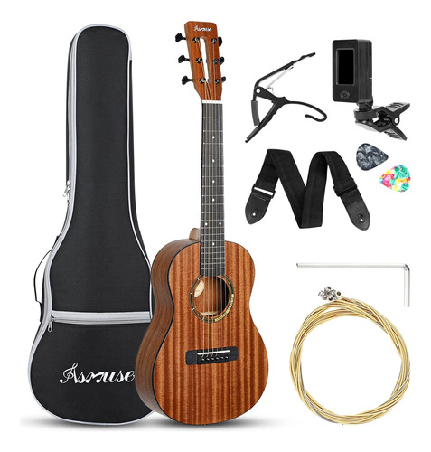 Guitarra Acústica De 30 Pulgadas, Kit De Guitarra Prin...