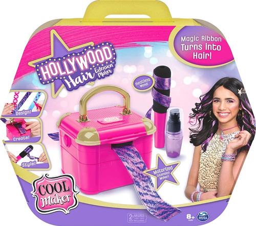  Cool Maker Hollywood Hair Maquina Extensión De Cabello Niña