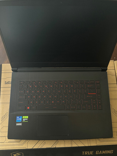 Notebook Msi Thin Gf63 (Nuevo con caja abierta)