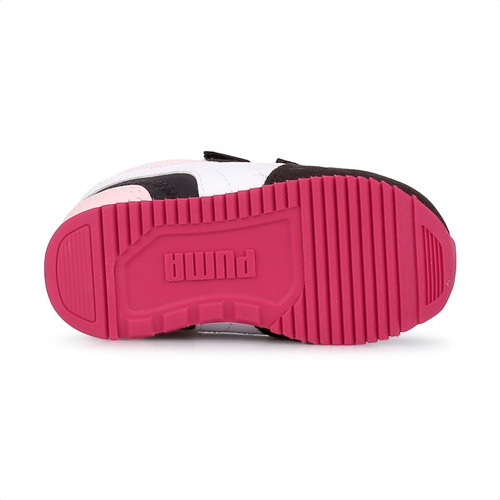 Imagen 7 de 7 de Zapatillas Puma R78 V Inf Niña Casual Urbano Velcro