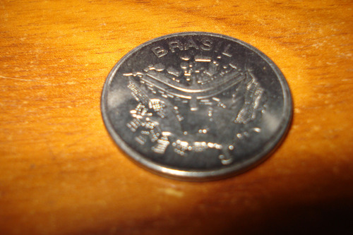 Moneda Brasil 50 Cruzeiros 1983 Km 594.1 (Usado)