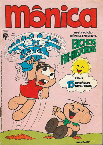 Gibi Mônica N° 144 Editora Abril - Sebo Famisc