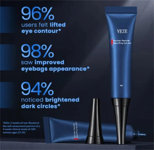 2 Peças De Creme De Olhos Masculino Reparador De Olhos