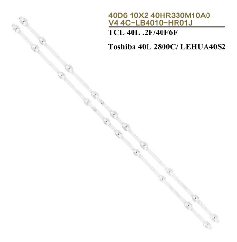 Kit Led Bar Para 40s6500fs 40s6500 40hr330m10a0 Original