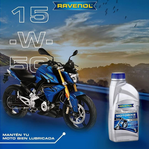 Ravenol 15w50 Aceite Semisintetico Para Motos