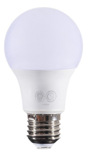 Imagen 3 de 5 de Lámpara Led Sica 9w - Clásica Luz Cálida - Bajo Consumo