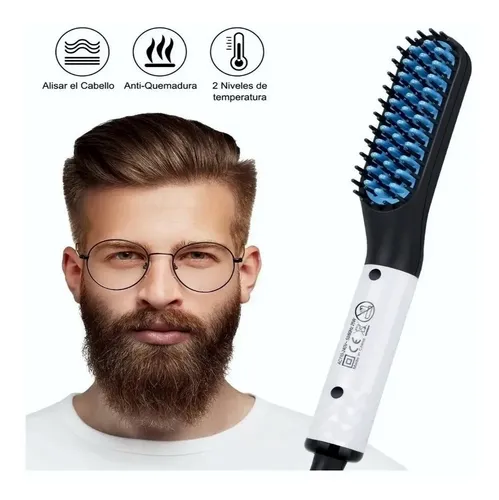 Cepillo alisador de pelo y barba new arrivals