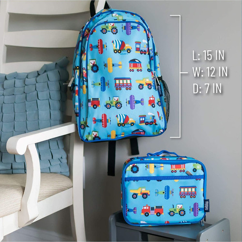 Mochila De Pajaritos De Olive Kids, Trains, Planes And Truck