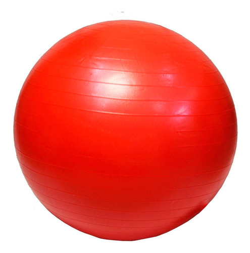 Pelota Esferodinamia Para Yoga Y Pilates 65cm Color Rojo