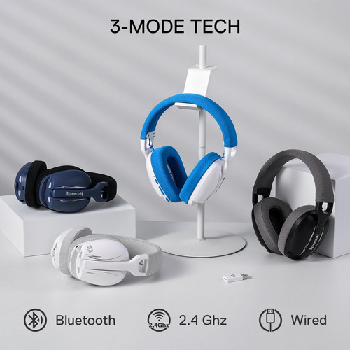 Auriculares Para Juegos Redragon H878 Wireless 7.1 Surround