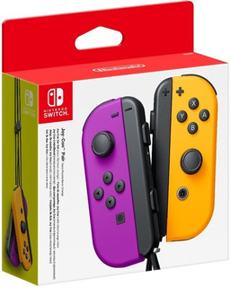 Control Nintendo Switch Joy-con Neon Purple Orange. Sellados
