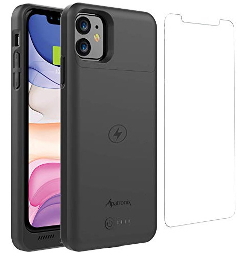 Funda De Batería iPhone 11, 5500 Mah, Delgada, Portát...