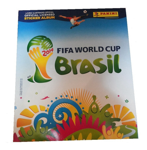 Álbum Copa Do Mundo 2014 Capa Mole Brochura Completo