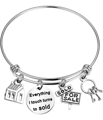 Ensianth Pulsera De Agente Inmobiliario Everything I Touch T