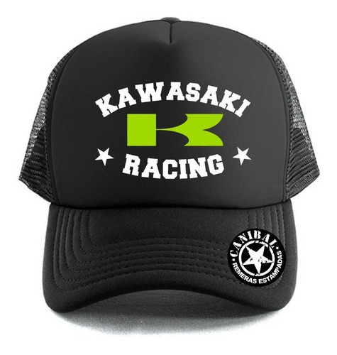 Gorras Trucker Kawasaki Remeras Estampadas Canibal