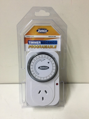 Temporizador Mecanico Analogico Programable Enchufable Timer