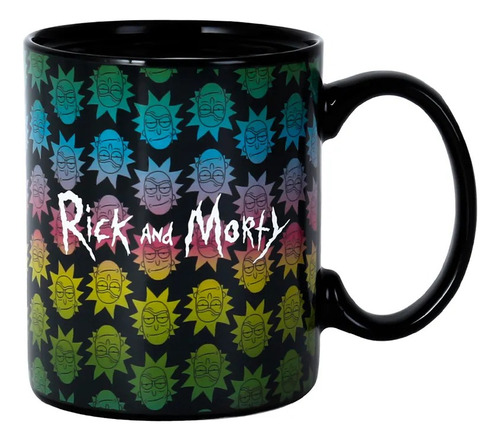 Geek Industry Taza Mágica - Rainbow Rick - Rick And Morty