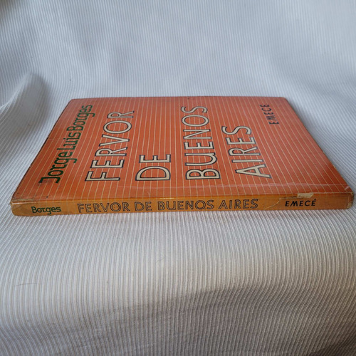 Imagen 2 de 10 de Fervor De Buenos Aires Jorge Luis Borges 2da Edicion Emece