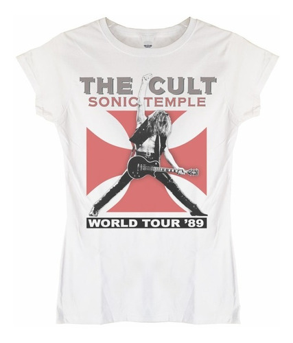 Polera Mujer The Cult Sonic Temple World Tour Rock Abominatr