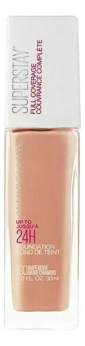 Base Maquillaje Maybelline Superstay 24hs Full Coverage Tono Buff beige