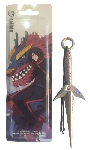 Accesorio Naruto Shippuden Kunai Metalizado