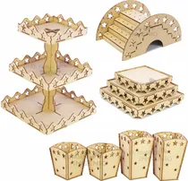 Comprar Kit Candy Bar Mesa De Dulces Bautizo Muebles Mesa Dulces