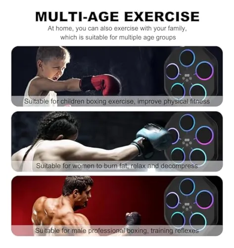 Máquina De Boxeo De Música, Entrenador De Boxeo De