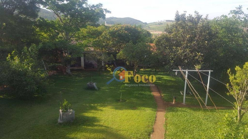 Chácara Com 3 Dormitórios À Venda, 1000 M² Por R$ 550.000,00 - Condomínio Parque São Gabriel - Itatiba/sp - Ch0061