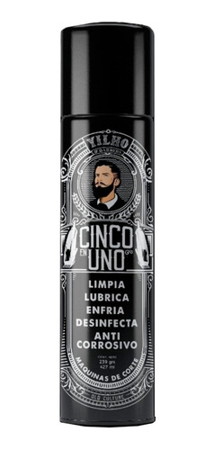 Lubricante Para Maquinas Cinco En Uno Yilho Edicion Barberia