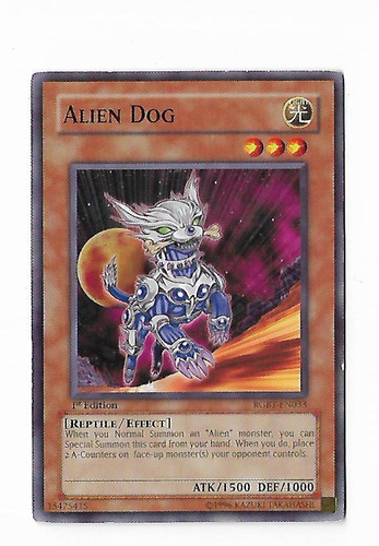 Yu-gi-oh Alien Dog - Common Frete Incluso