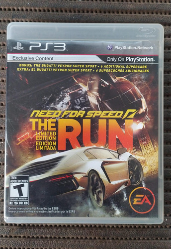 Need For Speed The Run Limited Edition - Ps3 Físico Seminovo (Recondicionado)