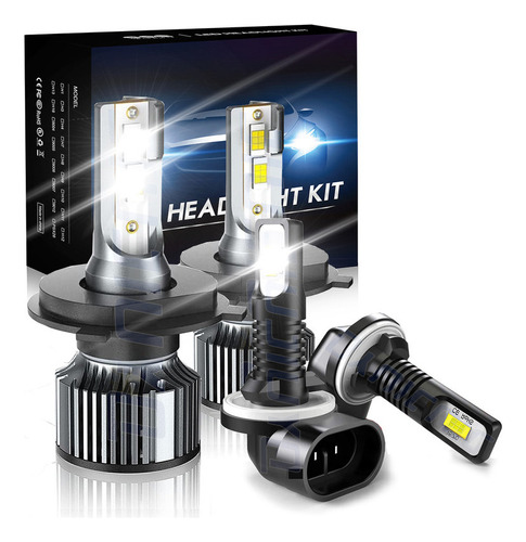 Kit De Luces Altas Y Bajas Led H4 881 Para Chevrolet