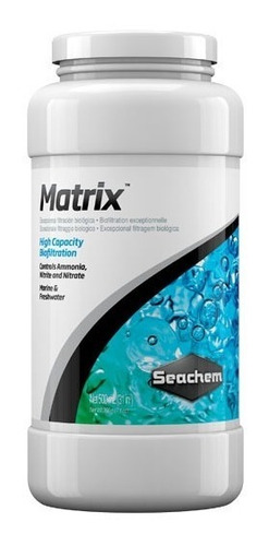 Imagen 1 de 1 de Seachem Matrix 500ml Material Filtrante Biológico Acuario
