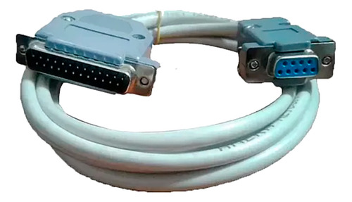 Cable Anera Serial Db9 Hembra A Serial Db25 Macho 1.8 Metros