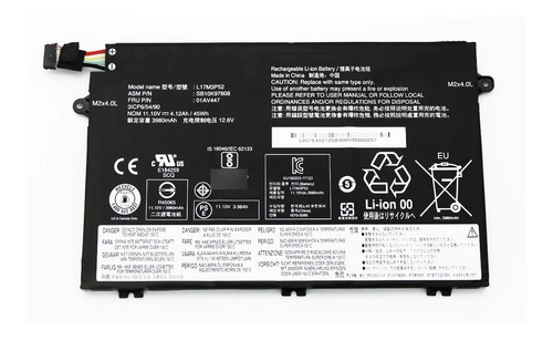 Bateria Lenovo L17m3p52 L17m3p51 L17c3p51 11.1v Thinkpad