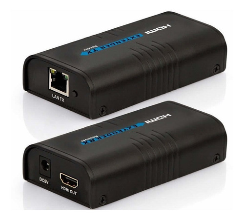 Extensor Hdmi Tx Rx 120 Metros Tcp Ip V2.0 Cat5e E Cat6