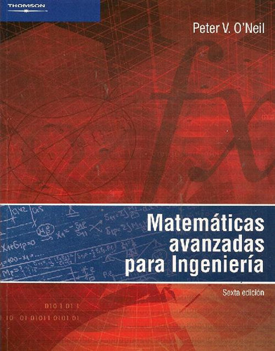 Libro Matemáticas Avanzadas Para Ingeniería De Peter V. O'ne